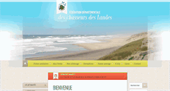 Desktop Screenshot of fedechasseurslandes.com